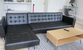 Salon de l'unité d'accueil