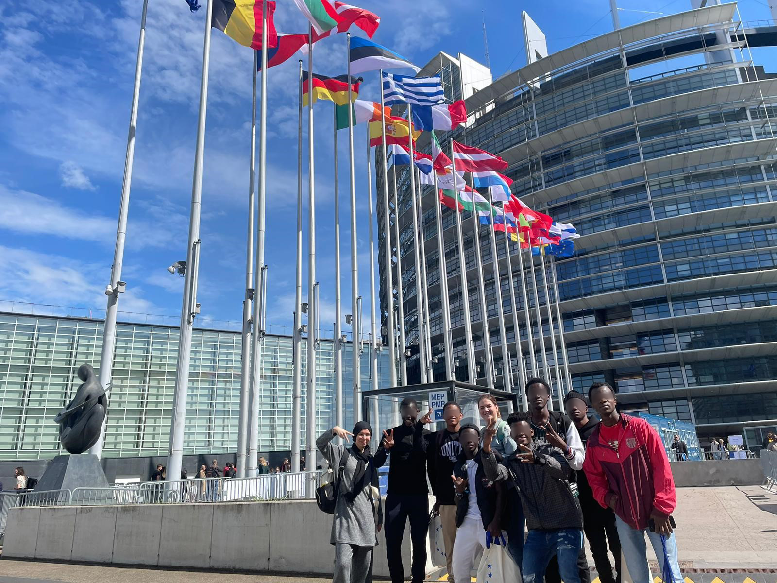 Visite au Parlement Européen